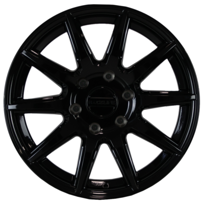 Raceline Spike Satin Black Front