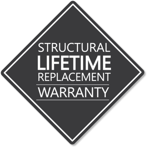 Dynamic Generic Structural Lifetime Replacement Warranty Logo