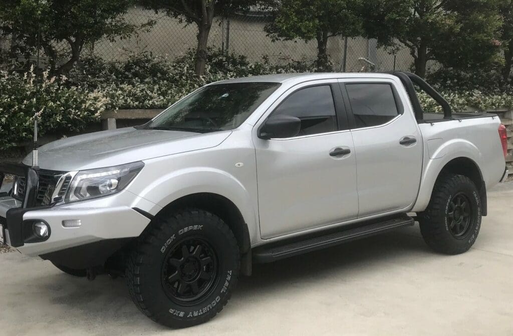 Nissan Navara 265 70 R17 Trail Country Exp Fitted With The New Raceline Scout 17x8.5 18p 2