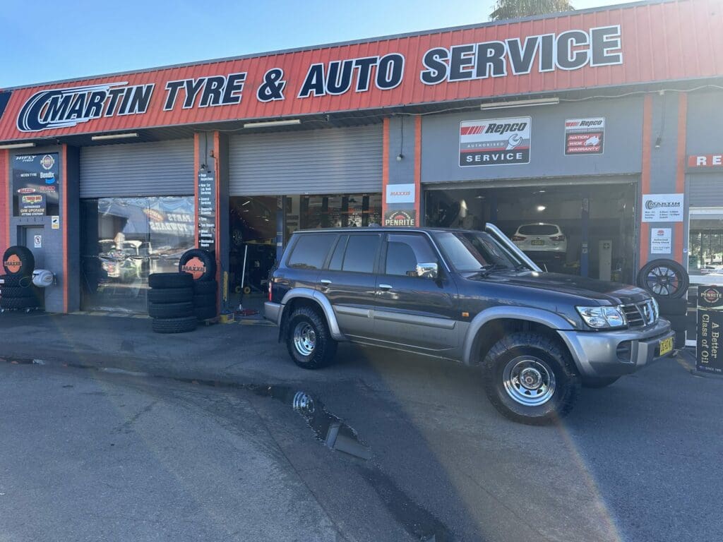 Nissan Patrol Fitted Chrome Sunraysia By Martin Tyre Auto In Maitland Scaled