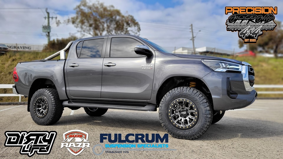 Dirty Life DT-1 Graphite Toyota Hilux Precision Offroad 4x4