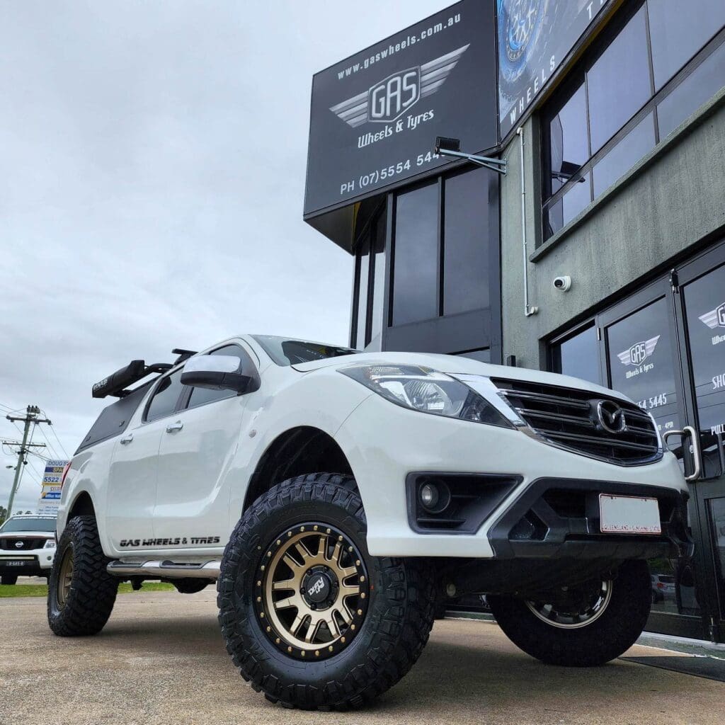 Dirty Life Canyon Pro Wheels On A Mazda Bt50 By Gas Wheels And Tyres