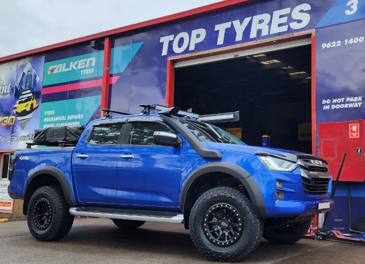 Dirty Life Dt2 17x9 Fitted To Isuzu Dmax By Top Tyres Black Town