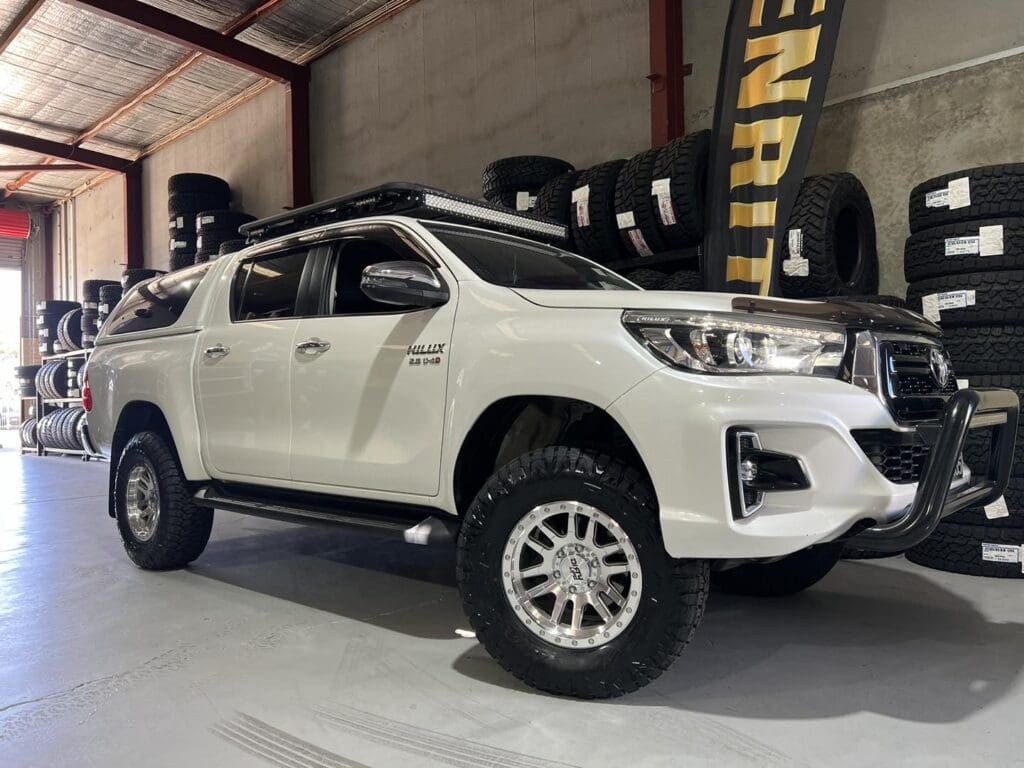 Dirty Life Canyon Pro Machined Toyota Hilux by Tyrepower Bayswater