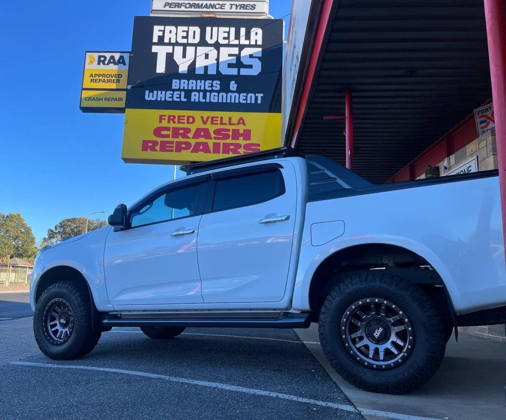 Isuzu Dmax With Dirty Life Canyon Pro By Fred Vella Tyres Service