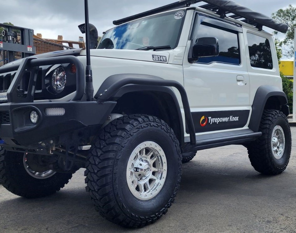 Jimny With Dirty Life Canyon Wheels By Tyrepower Knox Editted