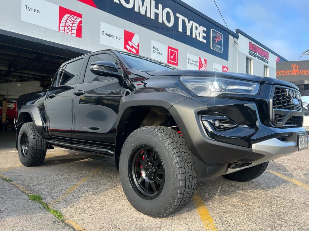 Toyota Hilux With Elite Combat Wheels By Bowers Suspension
