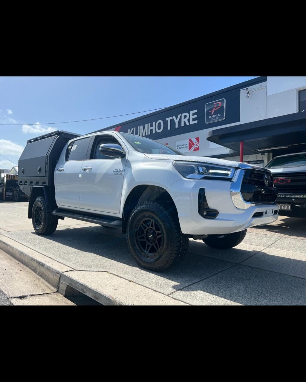Toyota Hilux With Elite Weapon Wheels By Bowers Suspension