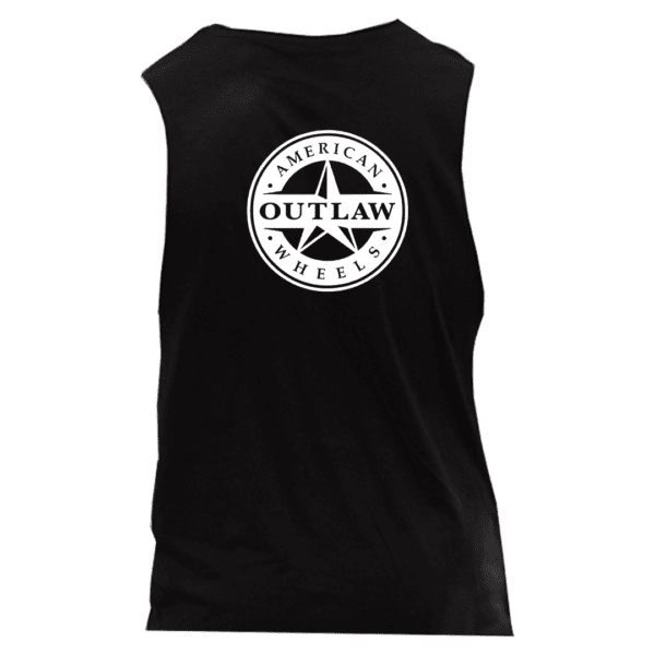 American Outlaw Mens Singlet Back