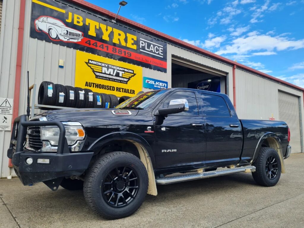 2500 Ram Fitted With 20x9 Raceline Gauge Wheels By Jb Tyre Place