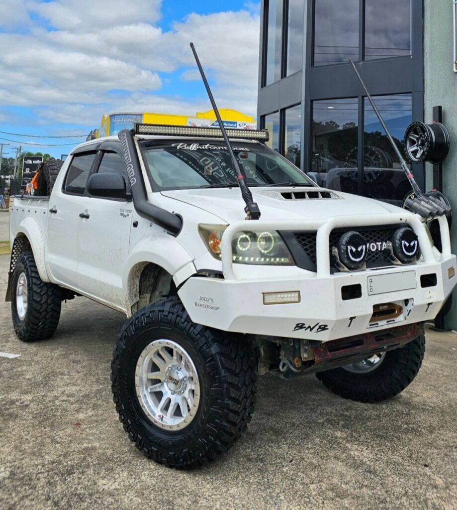 Dirty Life Canyon Pro Fitted To Toyota Hilux By Gas Wheels