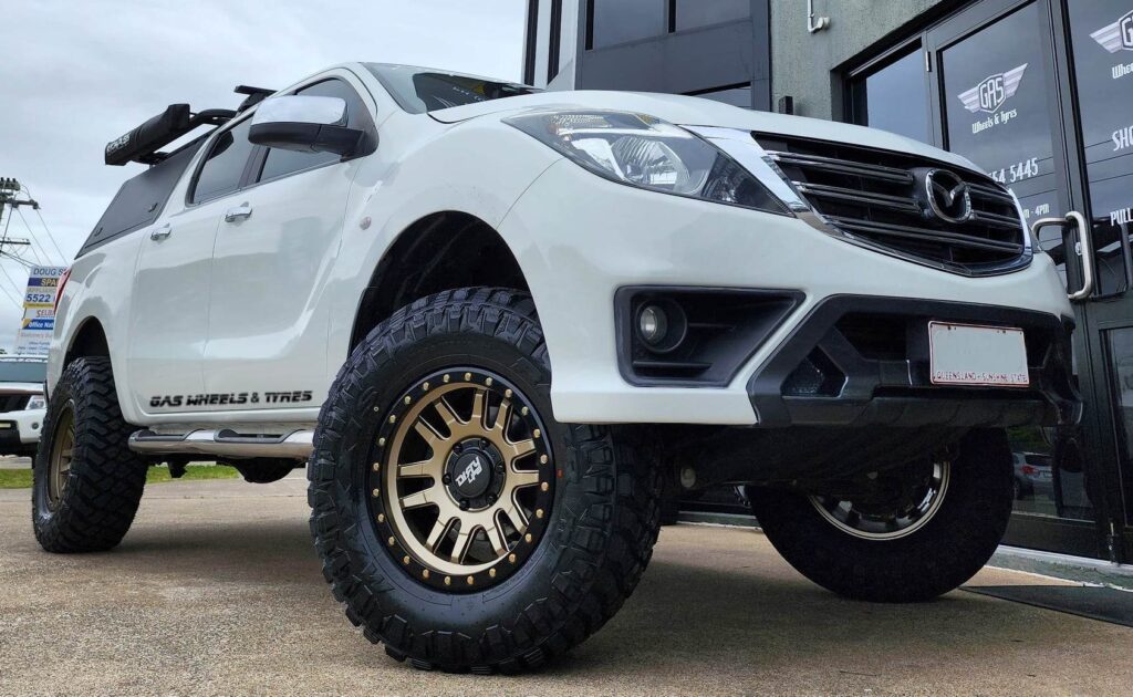 Dirty Life Canyon Pro Wheels On A Mazda Bt50 By Gas Wheels And Tyres