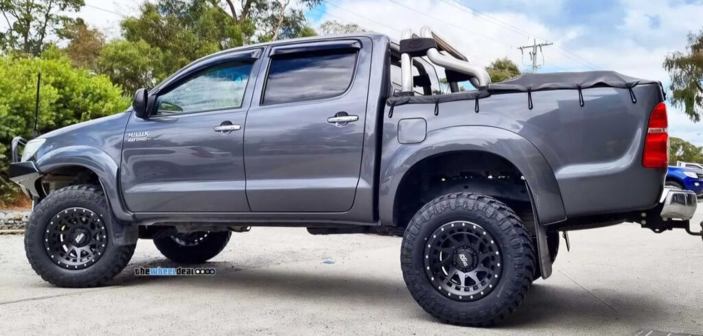 Dirty Life Enigma Pros Fittted To Toyota Hilux By The Wheel Deal