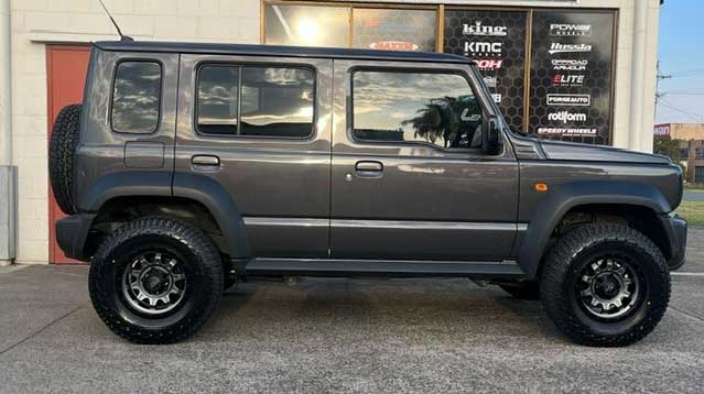 Dirty Life Roadkills Fitted To Suzuki Jimny