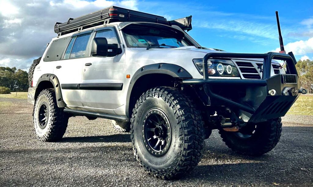 Dirty Life Wheels On A Nissan Gu Patrol