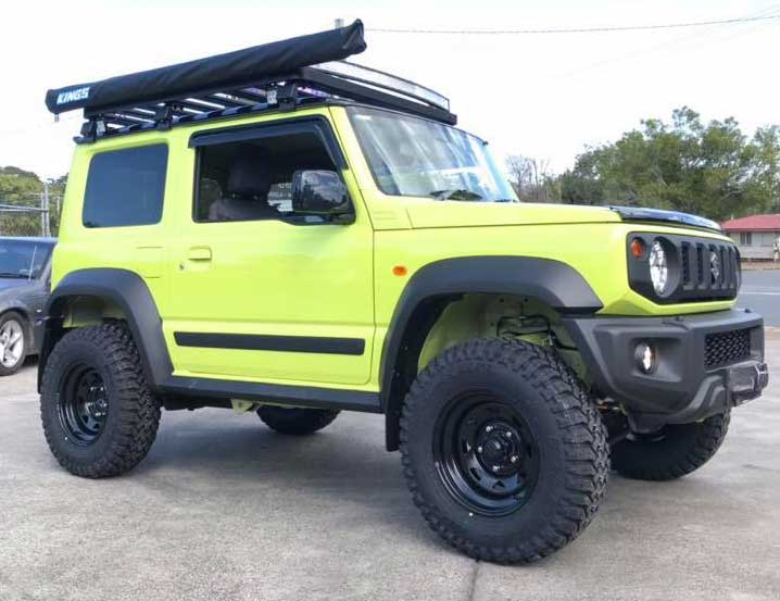 Dynamic Steel Sunraysia On A Suzuki Jimny 2