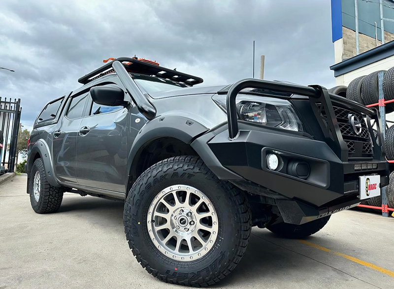Elite Podium Fitted To A Nissan Navara Np300 By Tyre Magic