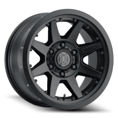 Icon Rebound Pro Satin Black 25 Angle