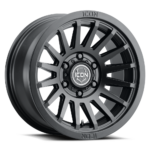 Icon Recon Satin Black 25 Angle