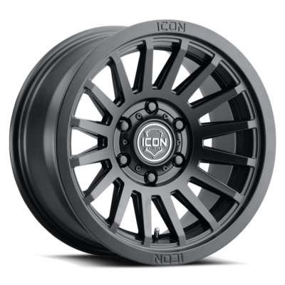 Icon Recon Satin Black 25 Angle