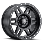Icon Six Speed Satin Black 25 Angle