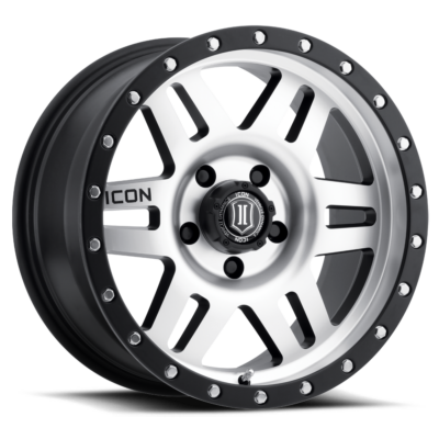 Icon Six Speed Satin Black Machined 25 Angle