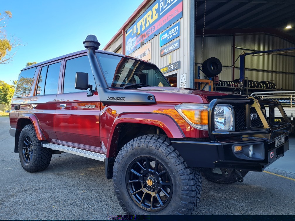 Jb Tyres Huskisson 78 Series Landcruiser 17 Inch Raceline Gauge 2