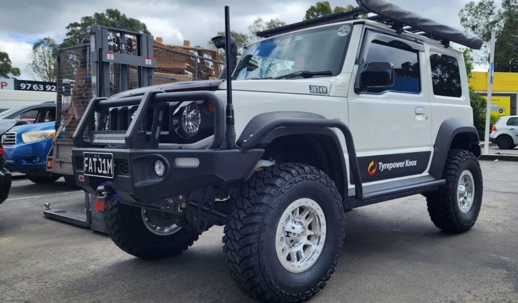Jimny With Dirty Life Canyon Wheels By Tyrepower Knox 2