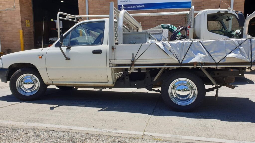 Mister Tyres Hornsby With Dynamic Steel Smoothies On A Hilux