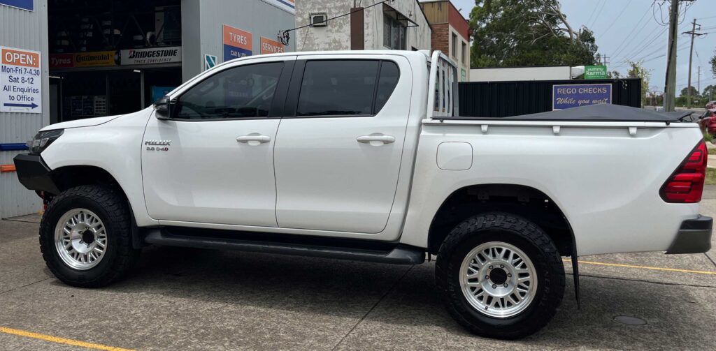 Raceline Rynos Fitted To Toyota Hilux