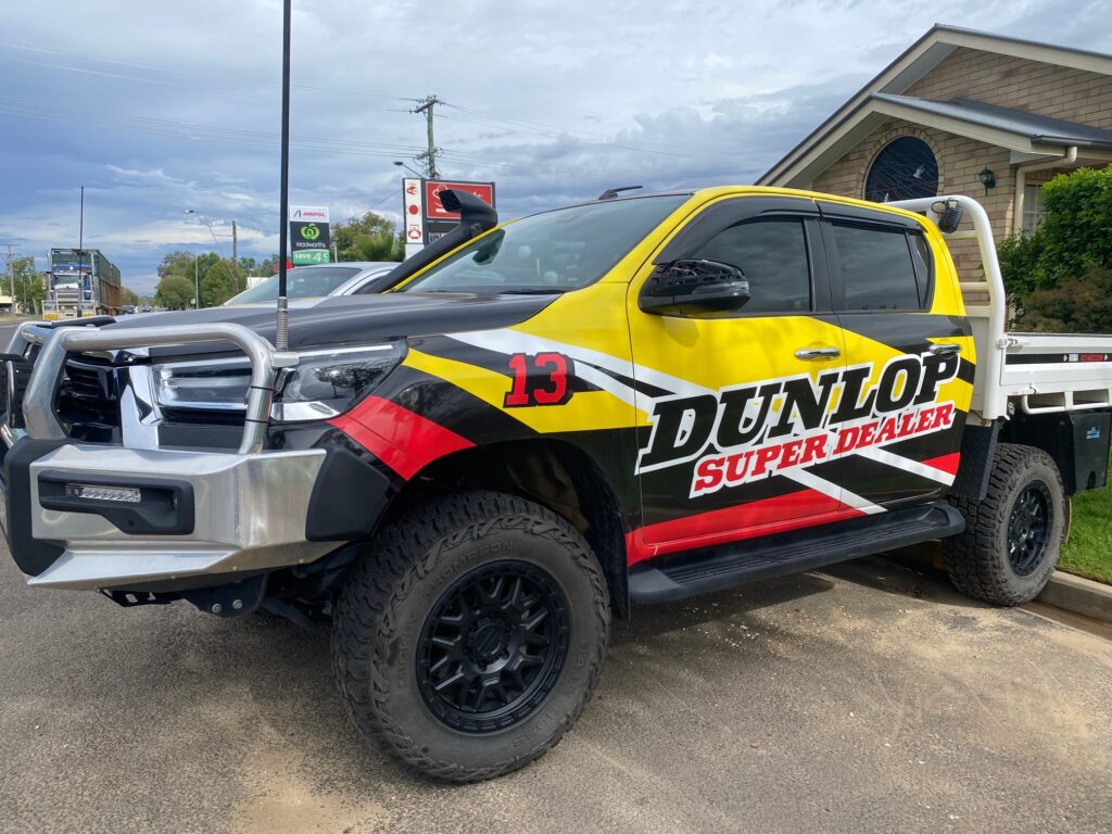 Raceline Krank – Toyota Hilux – Fitted By Crawfos Tyres