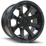 American Outlaw Capone Satin Black 25 Angle