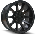 American Outlaw Cord Satin Black 25 Angle