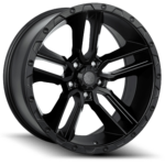 American Outlaw Railcar 5 Satin Black 25 Angle