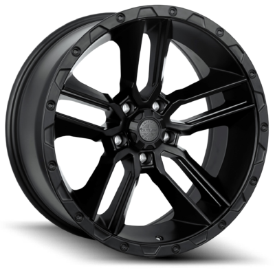 American Outlaw Railcar 5 Satin Black 25 Angle