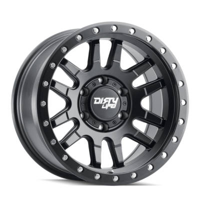 Dirty Life Canyon Pro Matte Black 25 Angle