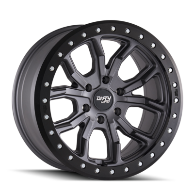 Dirty Life Dt 1 Dual Tek Satin Gunmetal Black Lip 25 Angle