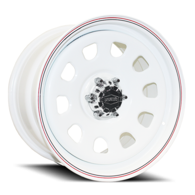 Dynamic Steel Wheels Drift D White 25 Angle
