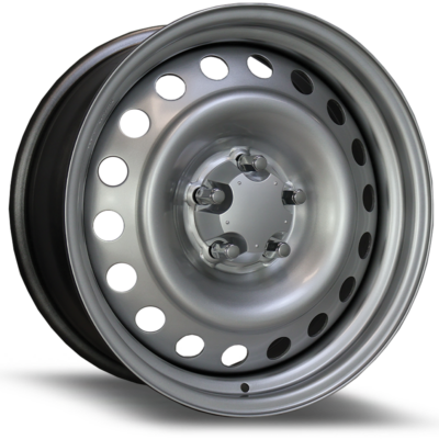 Dynamic Steel Wheels Interceptor Silver 25 Angle