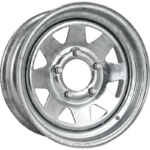 Dynamic Steel Wheels Sunraysia Galvanised 25 Angle