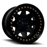 Dynamic Steel Wheels Sunraysia Genuine Beadlock Black 25 Angle