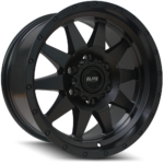 Elite Combat Matte Black 25 Angle