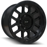 Elite Detroit Satin Black 25 Angle