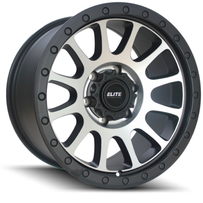 Elite Podium Satin Black Machined 25 Angle