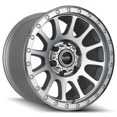Elite Podium Silver Machined 25 Angle