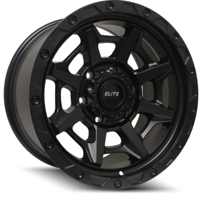 Elite Stealth Satin Black 25 Angle