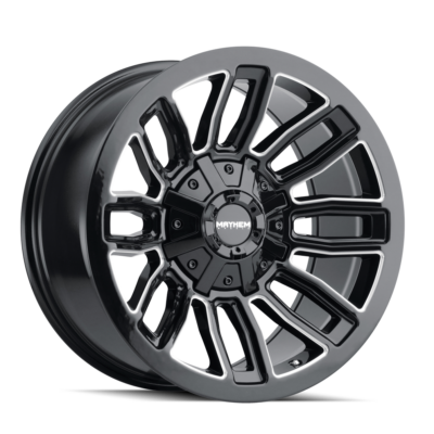 Mayhem Decoy Gloss Black Milled 25 Angle