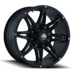 Mayhem Rampage Matte Black 25 Angle