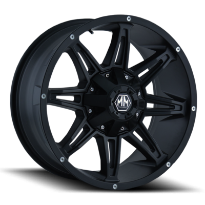 Mayhem Rampage Matte Black 25 Angle