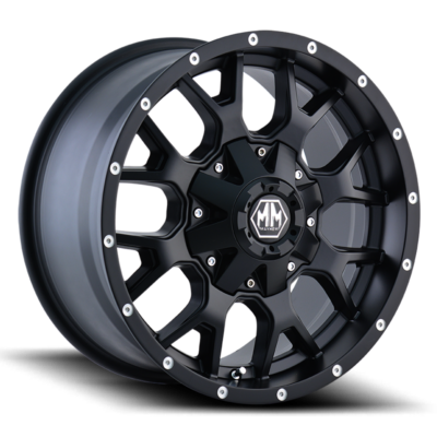 Mayhem Warrior Matte Black 25 Angle